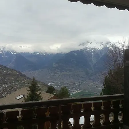 D'une Avec Vue Imprenable - Apartment Veysonnaz