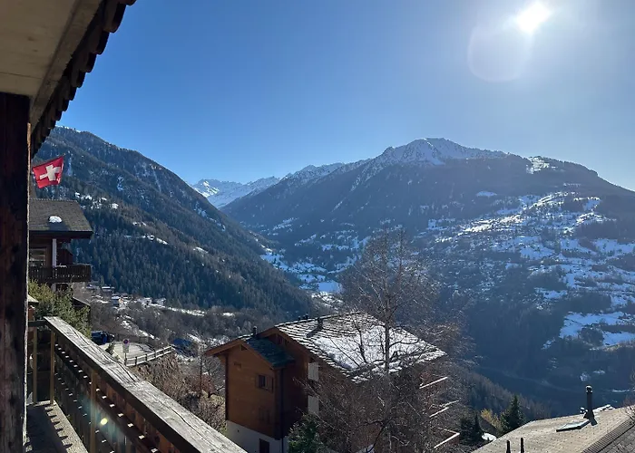 D'une Avec Vue Imprenable - * Veysonnaz