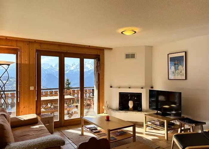 D'une Avec Vue Imprenable - * Veysonnaz