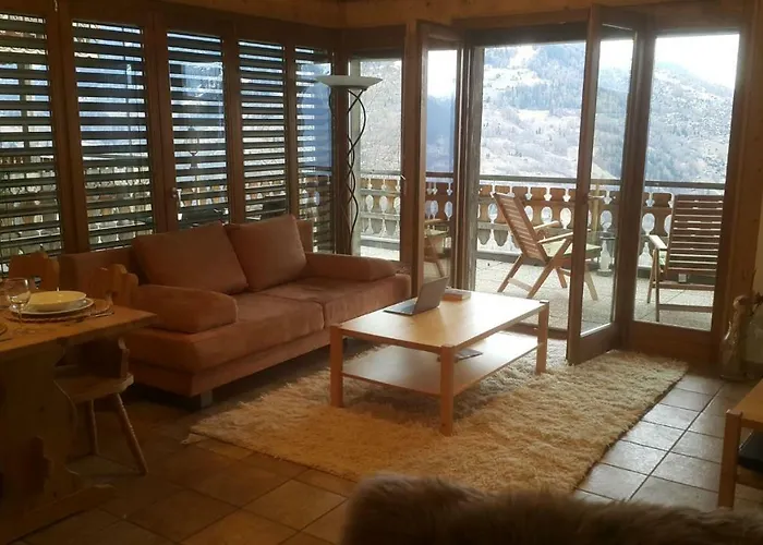 D'une Avec Vue Imprenable - * Veysonnaz